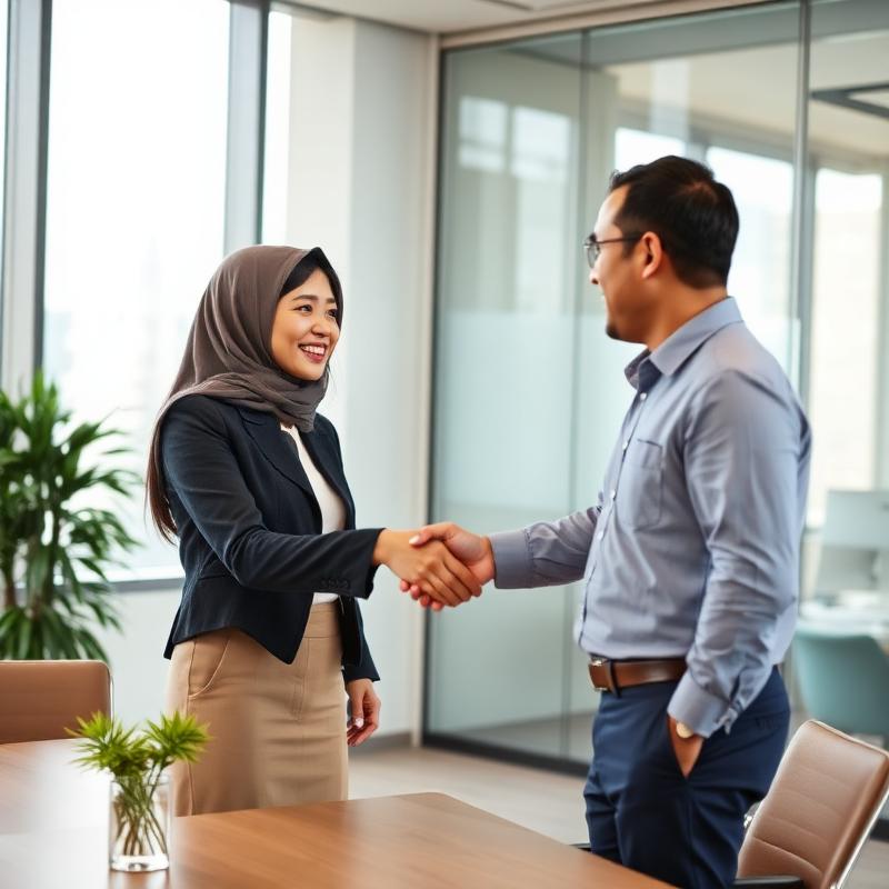 Pertemuan dengan buyer internasional